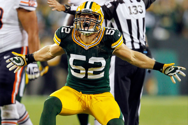 Packers Sack Matthews Football