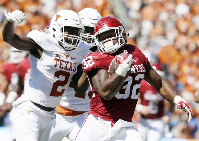 NCAA Football: Texas at Oklahoma