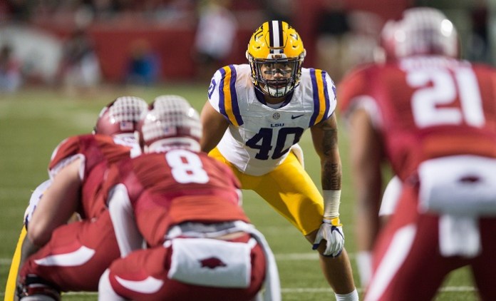 NCAA Football: Louisiana State at Arkansas
