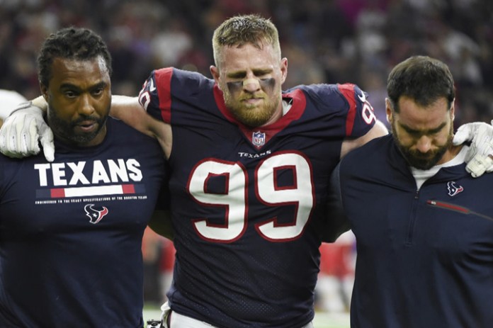 J.J. Watt injured 2