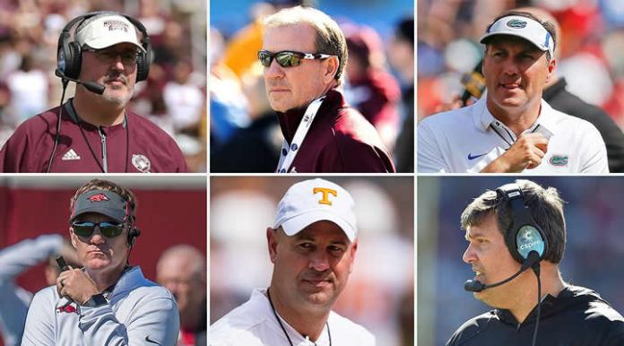 New SEC Coaches