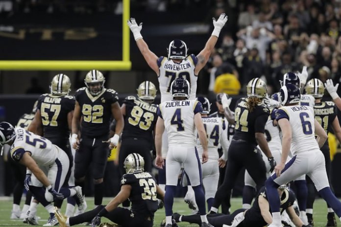greg zuerlein 57-yard field goal