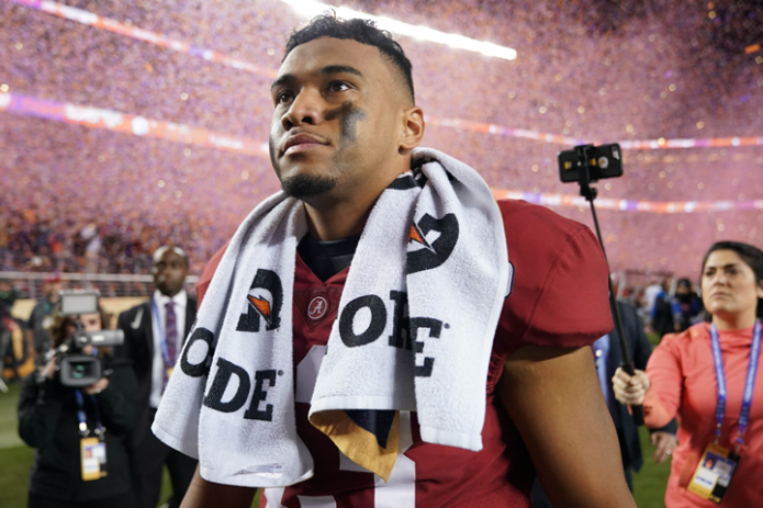 Tua after National Championship loss