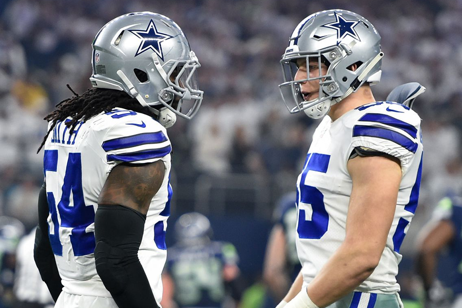 Jaylon Smith and Leighton Vander Esch