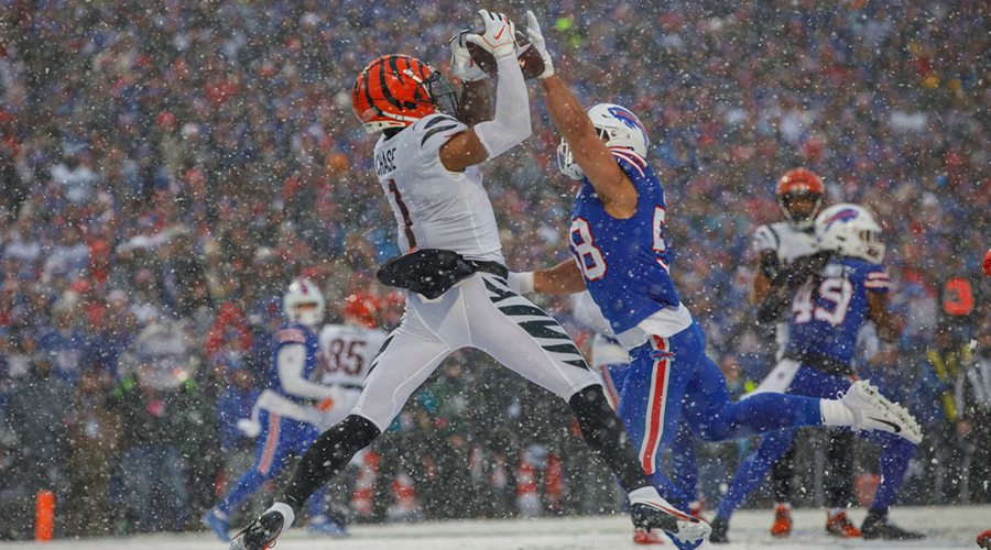 Ja'Marr Chase catch vs. Bills in Divisional Round 2022-23