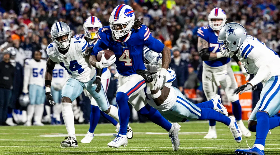 James Cook vs. Cowboys (WK15)